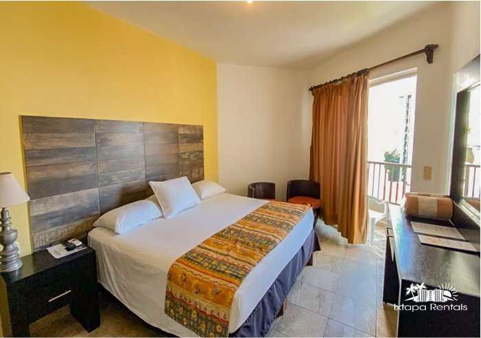 Condominio Vacacional 506-A Hotel Tesoro Ixtapa Zihuatanejo, ideal para parejas que buscan hospedaje económico en Ixtapa Zihuatanejo, con alberca y vista al mar